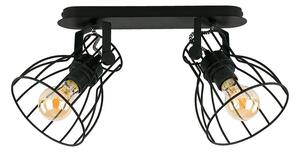TK Lighting Bodové svítidlo ALANO BLACK 2xE27/60W/230V TK2121