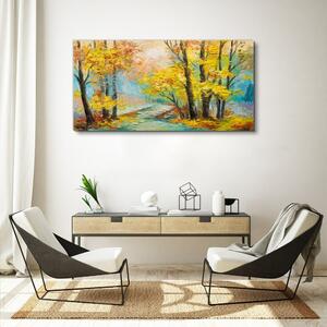 Obraz na plátně Obraz na plátně Moderní les