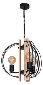 Lustr DALVIN 3xE27/60W/230V černá