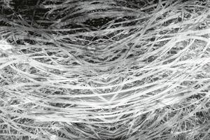 DIMEX | Vliesová fototapeta Abstrakt seno II. MS-5-0382 | 375 x 250 cm| šedá, bílá, černá