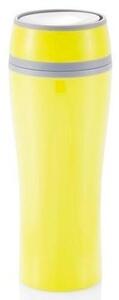 Termohrnek s push systémem, XD Design, 400 ml, žlutý