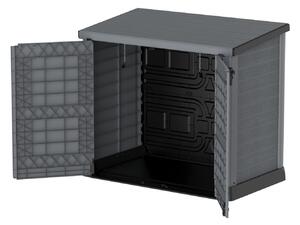 DURAMAX Plastový úložný box StoreAway 145 x 125 x 82,5 cm, 1200 l - šedý DURAMAX 86630