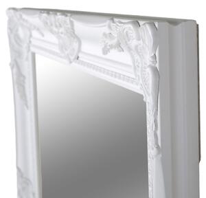 TEMPO Zrcadlo, bílý dřevěný rám, MALKIA TYP 13