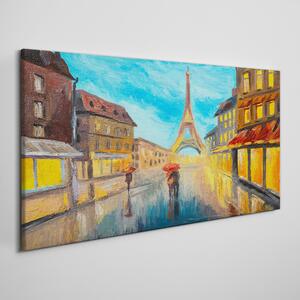 Obraz na plátně Obraz na plátně Město Francie Tower