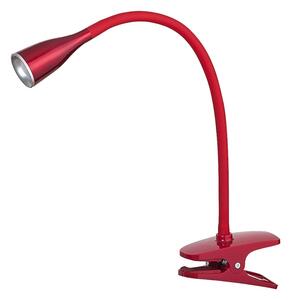 Rabalux 4198 - LED Stolní lampa s klipem JEFF 1xLED/4,5W/230V červená RL4198