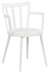Jídelní židle Sada 4 ks Bílá MORILL