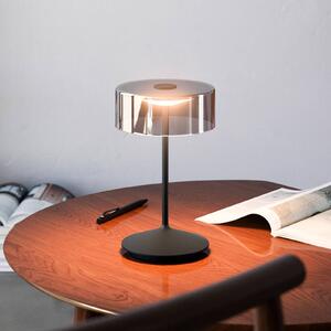 Sigor Nabíjecí stolní lampa Numotion LED, černá, sklo, IP54, stmívatelná, stmívatelný, Černá, Obývací pokoj / jídelna, Sklo, Moderní