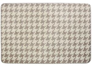 Tutumi Plyšový koberec Clover Pepitka Beige Rozměr (cm): 120 x 170