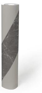 A.S. Création | Vliesová tapeta na zeď Michalsky 4 37992-2 | 0,53 x 10,05 m | bílá, metalická, šedá