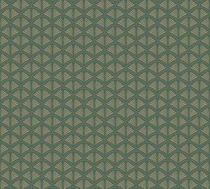 A.S. Création | Vliesová tapeta na zeď Trendwall 2 37957-5 | 0,53 x 10,05 m | zelená, metalická
