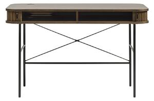 Designový psací stůl Vasiliy 120 cm kouřový dub