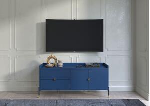 TV Skříň (komoda) Dancan IGA mořská (modrá) barva, šířka 142 cm