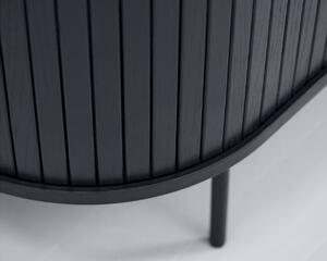 Designový TV stolek Vasiliy 120 cm černý dub