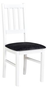Čalouněná jídelní židle Alan 01 - Bílá
