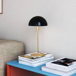 Stolní lampa Ellen 20, mosaz/černá, kov, objímka E14