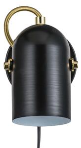 NORDLUX nástěnné svítidlo Lotus 40W E14 černá / mosaz 50101003