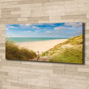 Foto obraz na plátně Mořské duny pl-oc-125x50-f-68501535