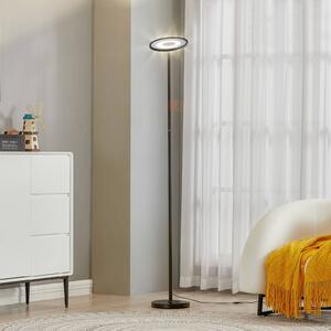 Lindby Smart LED stojací lampa Cilian, CCT, Tuya, ZigBee, Hue