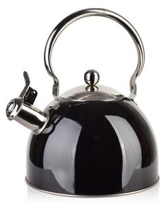 Kovová čajová konvice Liam Black 2,5l