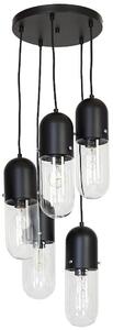 Lustr na lanku PILL 5xE27/60W/230V