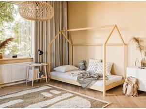 Legno Dětská postel ve tvaru domku Lucie borovice Rozměr (cm): 80x180