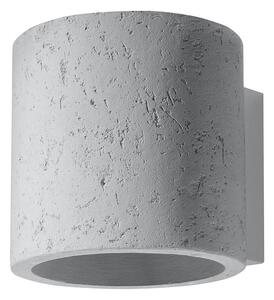 Sollux SL.0486 - Nástěnné svítidlo ORBIS 1xG9/40W/230V beton SLX0274