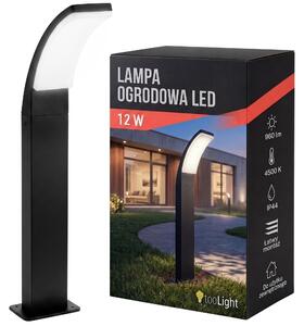 Toolight Toolight,, JNH033-G, zahradní LED sloupek, v. 60 cm, 12 W, 4500 K, IP44, černá matná, OSW-56227