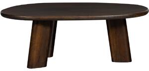 Hoorns Hnědý mangový konferenční stolek Rodlie 110 x 60 cm