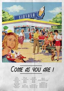 Plakát, Obraz - Ads Libitum - Come as you are