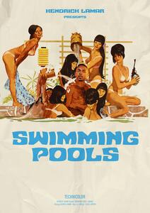 Plakát, Obraz - Ads Libitum - Swimming pools, (40 x 60 cm)