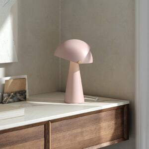 Stolní lampa Align se sklopným stínidlem, růžová