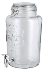 Silvercrest® Skleněný zásobník na nápoje (klipový uzávěr) (100406281003)