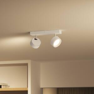 Philips Bracia LED stropní bodovka, 2 zdroje, bílá