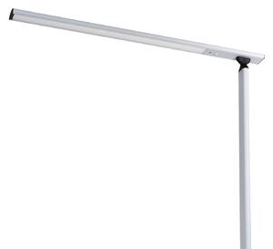 Prios Zyair LED stojací lampa, stříbrná, 108,4 cm