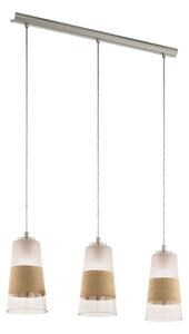 Eglo 49152 - Lustr na lanku BURNHAM 3xE27/60W/230V
