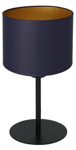 Stolní lampa ARDEN 1xE27/60W/230V pr. 18 cm fialová/zlatá LU3572