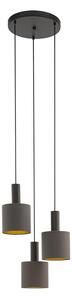 Eglo 97684 - Lustr na lanku CONCESSA 1 3xE27/60W/230V