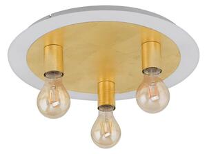 Eglo 97492 - LED Stropní svítidlo PASSANO 3xE27/4W/230V zlatá