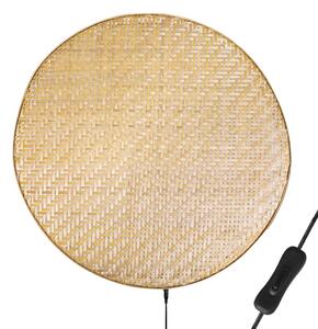 Toolight Toolight, LED nástěnné svítidlo APP1408-W, přírodní hnědá, OSW-08639