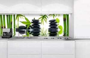 Plexisklo za kuchyňskou linku Kameny Zen | 180x60 cm