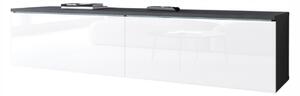 Lowboard APOLLO II, TV stolek 140 Cm, police pod TV