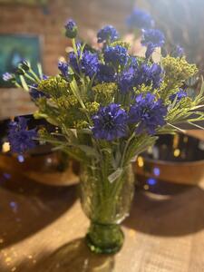 Animadecor Umělá květina - Chrpa modrá 3 květy