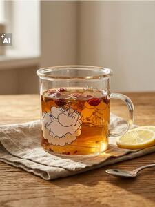 Sinsay - Skleněný hrnek s uchem The Moomins - vícebarevná