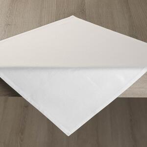 Ubrus Veba GARBO bavlněný satén bílá s nešpinivou úpravou Velikost: 40x40 cm