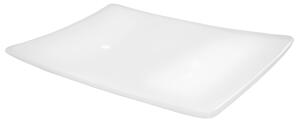 SEPIO Mýdlenka CORAL bílá 9,5x13x1,5 cm