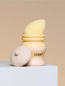 Sinsay - Houbička na make-up s pouzdrem Winnie the Pooh - žlutá