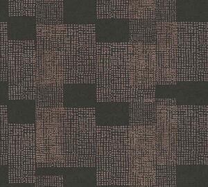 A.S. Création | Vliesová tapeta na zeď Desert Lodge 38525-2 | 0,53 x 10,05 m | metalická, šedá