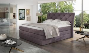 Eltap Čalouněná postel Mirabel s úložným prostorem Materiál a barva potahu: Soro 65 - fialová, Rozměr: 140x200