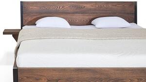 Postel STELLA Dub 160x200 - dřevěná postel z masivu o šíři 4 cm
