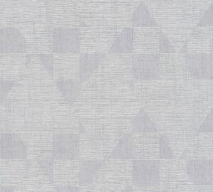 A.S. Création | Vliesová tapeta na zeď Titanium 3 38196-1 | 0,53 x 10,05 m | metalická, šedá